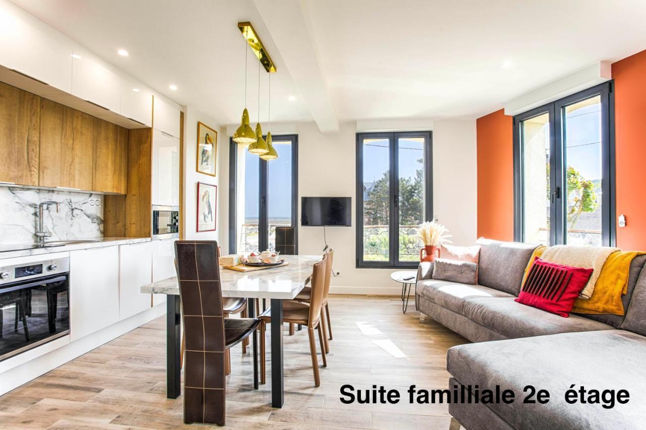 Residence La Vague- Appartements Grand Confort -Vue Mer - 2 A 6 Personnes Houlgate Exterior photo